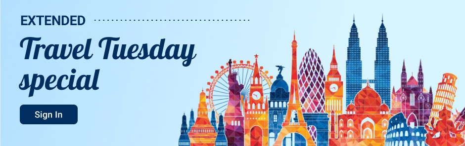 Travel Tuesday is extended!